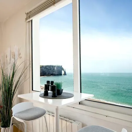 The View 120m2 Panoramic View Private Garage Étretat